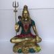 Stone finish big sitting Shiva statue best decor for Garden and lobby