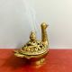 Exquisite Brass duck design Incense or Loban holder. Diya ,oil wick lamp .home temple diya